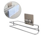 Home Multi-functional Sucker Toilet Paper Holder Kitchen Wall-mounted