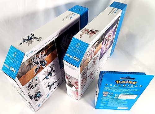 Pokemon Nanoblock 3 Set NBPM 094 Dialga 095 Palkia Deluxe Edition + 064 Rayquaza - Picture 10 of 10