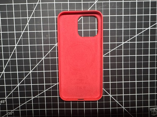 Genuine Apple iPhone 15 Pro Max Case MagSafe Silicone Red used pre owned cleaned - Photo 2 sur 4
