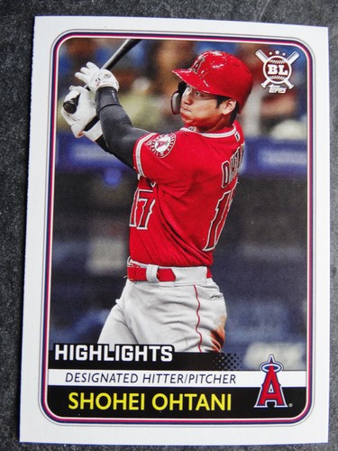 2020 Topps Big League #294 SHOHEI OHTANI Los Angeles Angels Baseball Card