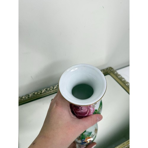 Schönes Vintage Royal Porzellan Bavaria Germany Handarbeit gemarkt Blume  - Bild 4 von 10