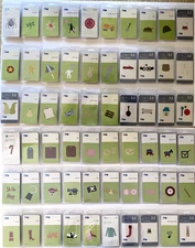 Quickutz Variety Assortment 2x2 Metal Craft Cutting Dies Lot of 60 New