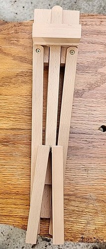Holz Malerei Staffelei klappbar Tischplatte Kunst Display - Bild 6 von 6