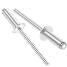Aluminum Blind Rivets 170 Pack 3/16" x 3/8" 4.8 x 10mm Silver for Metal