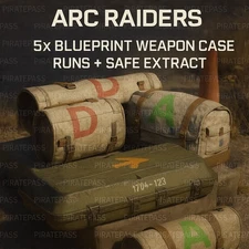 ARC RAIDERS – 5x Blueprint Weapon Case Runs + Safe Extraction