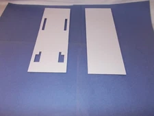 1980 HESS TRAINING VAN INSERTS PAIR TOP, BOTTOM REPRODUCTION INSERTS ONLY