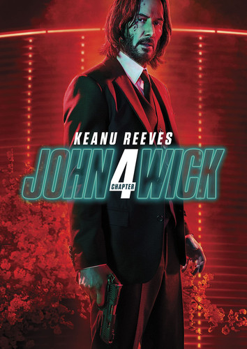John Wick 4 DVD Keanu Reeves film d'action face à de nouveaux ennemis et alliances - Photo 1/1