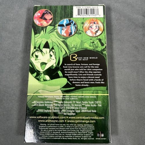 The Slayers Try Majestic Journey VHS Dubbed Anime Software Sculptors | Good - Picture 2 of 5