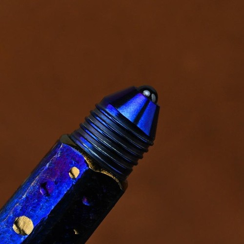 Handgefertigter Titan Taschenkugelschreiber Signatur Schreibstift Outdoor EDC Pen - Bild 9 von 11