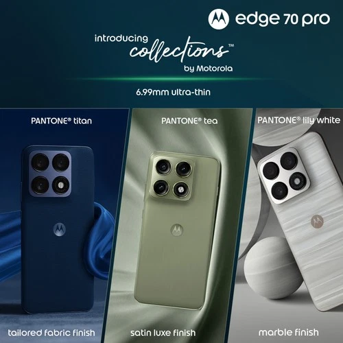 Motorola Edge 70 Pro 5G 8GB RAM 256GB Lily White NFC Dual Sim Unlocked - Picture 7 of 21