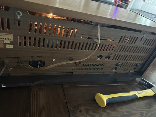 VINTAGE TELEFUNKEN OPUS Studio 5650 MX Tube Hybrid Stereo Receiver Radio - - Picture 4 of 11