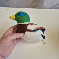 Mallard Duck Stuffed Animal No Sound 5" Plush Soft Toy Wild Republic 