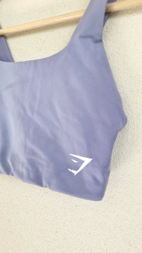 Gymshark Bra Top - Mid Blue - Size XS - Polyester/elastane Mix - Great Cond - Picture 2 of 8