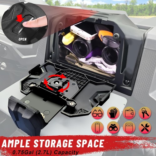 RZR Tablet Handyhalterung Aufbewahrungsbox kompatibel mit 2019-2023 Polaris RZR XP 1000 - Bild 5 von 7