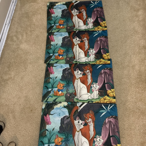 Disney Katzen Aristocats TISCH TISCHSET 4er Set - Bild 6 von 24