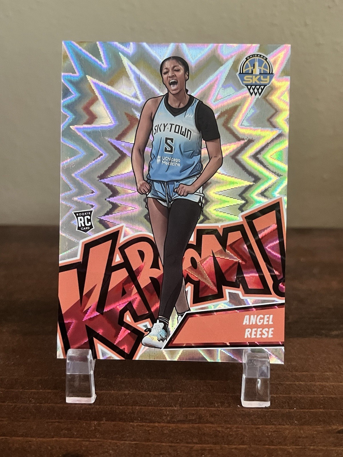 Angel Reese Rookie Card 2024-25 WNBA Rookie Royalty #5 Kaboom SSP