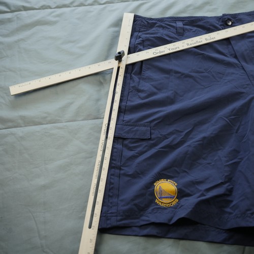 Pantalones Cortos Golden State Warriors Para Hombre 3XL Azul NBA Baloncesto Adidas Poliéster Nuevos con Etiquetas - Imagen 8 de 16