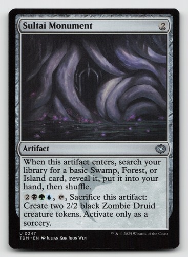 Sultai Monument U Tarkir: Dragonstorm 247 NM - Picture 1 of 2