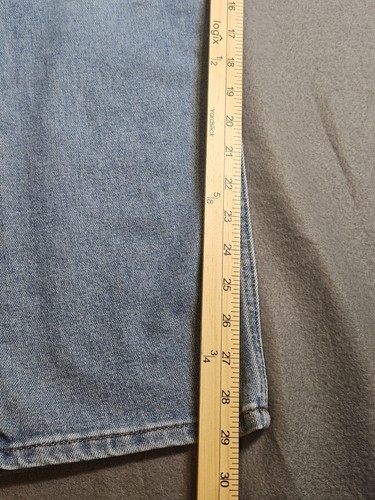 Wrangler Jeans Men's 33X29 Blue Light Was Regular Fit Cowboy Cut Denim Jeans - Picture 7 of 10