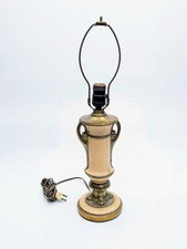 Mid-Century Mitchell Table Lamp Manufacturing MFG 605 Vintage Enamel Light