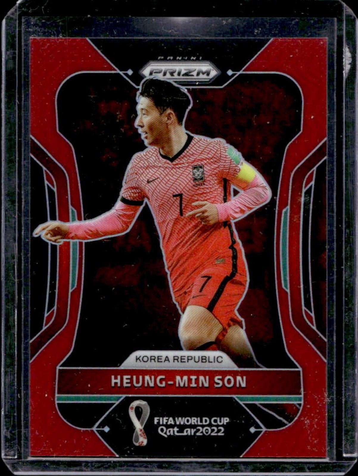 2022 Prizm World Cup Heung-Min Son Red #232/399 Korea