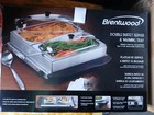 Brentwood Buffet Server & Warming Tray, With Two 1.5 Qt. Removable Serving Pans