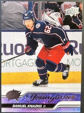 Samuel Knazko 2023-24 Upper Deck Series 2 Young Guns #483 Columbus Blue Jackets