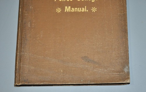 1892 Antique Peirce College Manual Thomas May Peirce Book Keeping Accounting - Picture 2 of 12