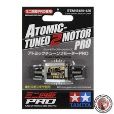 NEW TAMIYA 15489 JR Atomic-Tuned 2 Motor PRO TAM15489 Mini Racer  Accys