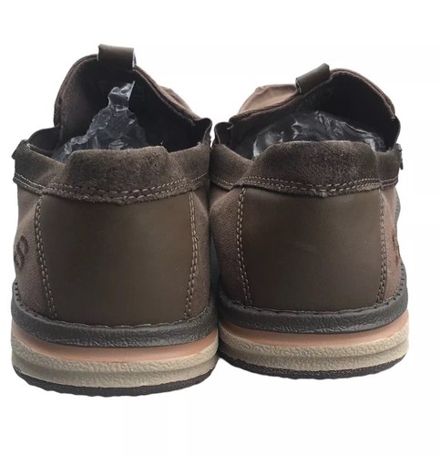 Skechers Mens Classic Fitted Air Cooled Memory Foam Chocolate SN65017 Size 10 - Picture 3 of 20