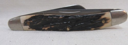 Uncle Henry Schrade Walden NY USA 897 UH? Stainless Stockman Knife - Picture 2 of 4