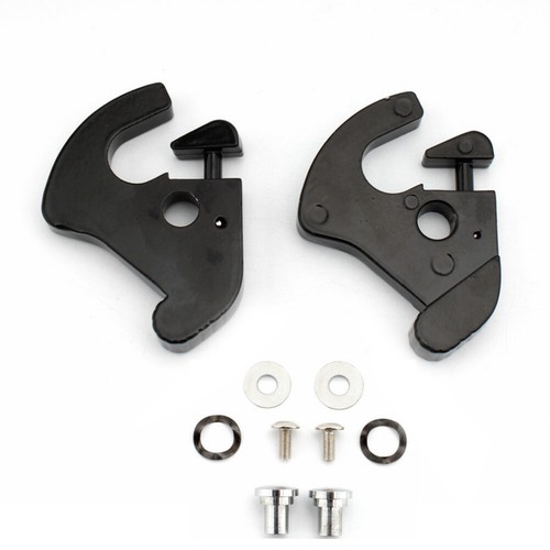 For Harley Sissy Bar Luggage Rack Tour Pak Quick Release Mounting Docking Latch - Picture 2 of 11