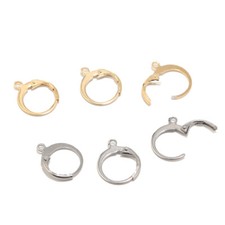 Stainless Steel Earring Hoop Components Lever Back Earrings Earwire Findings