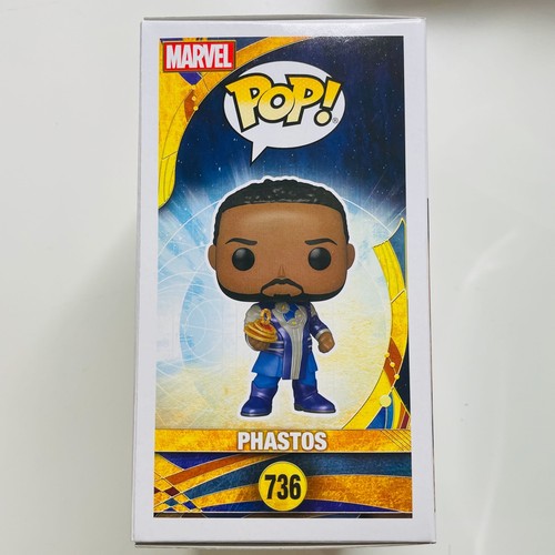 Funko POP! : Marvel Eternals #736 - Phastos mit Sammelkarte + Protector - Bild 3 von 6