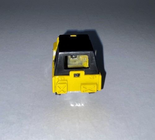 1970 Diecast Toy Jeep CJ-7 Open Roof 4x4 Yellow & Red Off-Road Vehicle Vintage - Picture 3 of 5