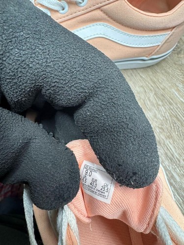 Zapatillas para mujer Vans Ward Tropical de lona melocotón talla 9 - Imagen 5 de 8