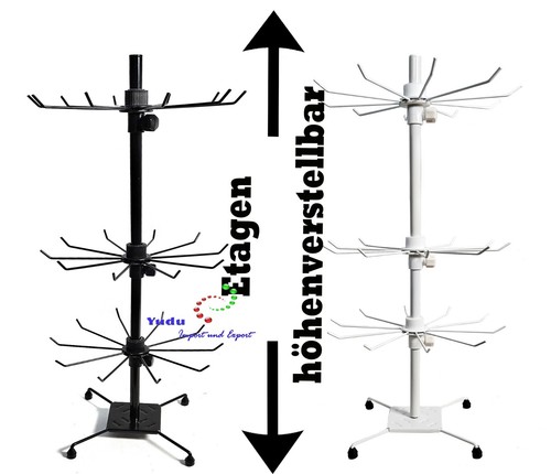 Verkaufsständer Hakenständer Präsentationsständer Metall 360 Grad Drehbarkei - Bild 1 von 14