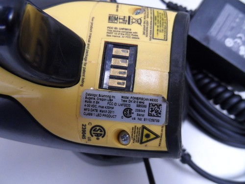 Datalogic Powerscan M8300 DK 910MHz Barcode Scanner 16 Tasten mit BC8060 USB Cradle - Bild 2 von 2