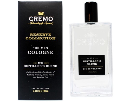 Cremo Distiller's Blend Cologne Spray, 3.4 fl oz - 4 Pack