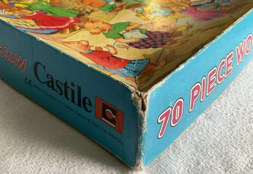 Rompecabezas retro “Animal Sweet Shop” 70 piezas grandes de madera, Castilla - Imagen 19 de 20