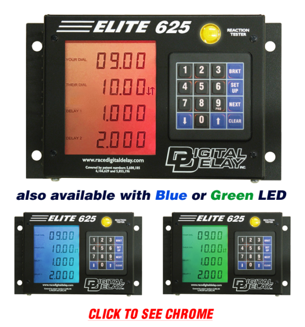 Digital Delay Elite 625 Drag Racing Delay Box, With Dial Board