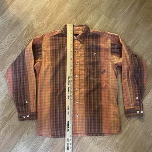 Lot Of 5 Patagonia Men’s Medium Cotton Shirts LS SS Polo Button Down Mix See Pic - Picture 11 of 19