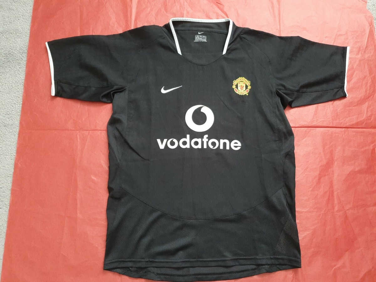 💢 MANCHESTER UNITED 2003/4/5 AWAY FOOTBALL SHIRT NIKE SIZE