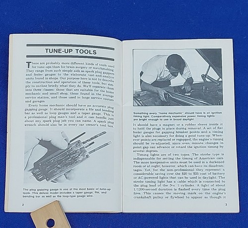 Vtg 1973 Basic Ignition Tuning No. 602 Hot Rod Mini-Manual Rat Rod Old Car Tune - Picture 3 of 15