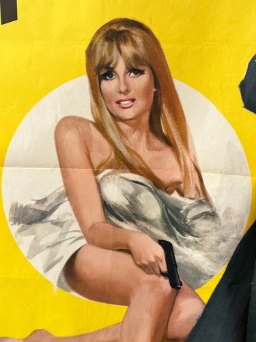 1969 L' ARCANGELO italienisches Filmplakat 2F gemalt von Enzo Nistri Brilliant Art!! - Bild 10 von 11