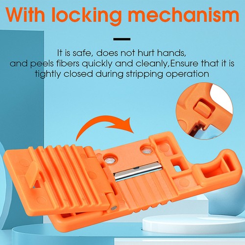 1.9mm to 3.0mm Optical Fiber Stripper Ribbon Fiber Cable Stripper Loose Tool v - Photo 9/13