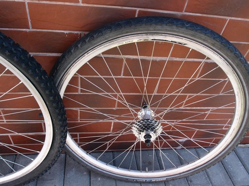 26 Zoll Laufradsatz EXAL Safety Shimano HB-RM40 FH-RM40 Marin Lite - Bild 3 von 21
