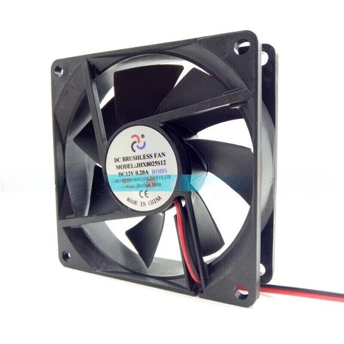 Jiahongxing JHX8025S12 12V 0.20A 8CM Cooling Fan - Bild 1 von 4