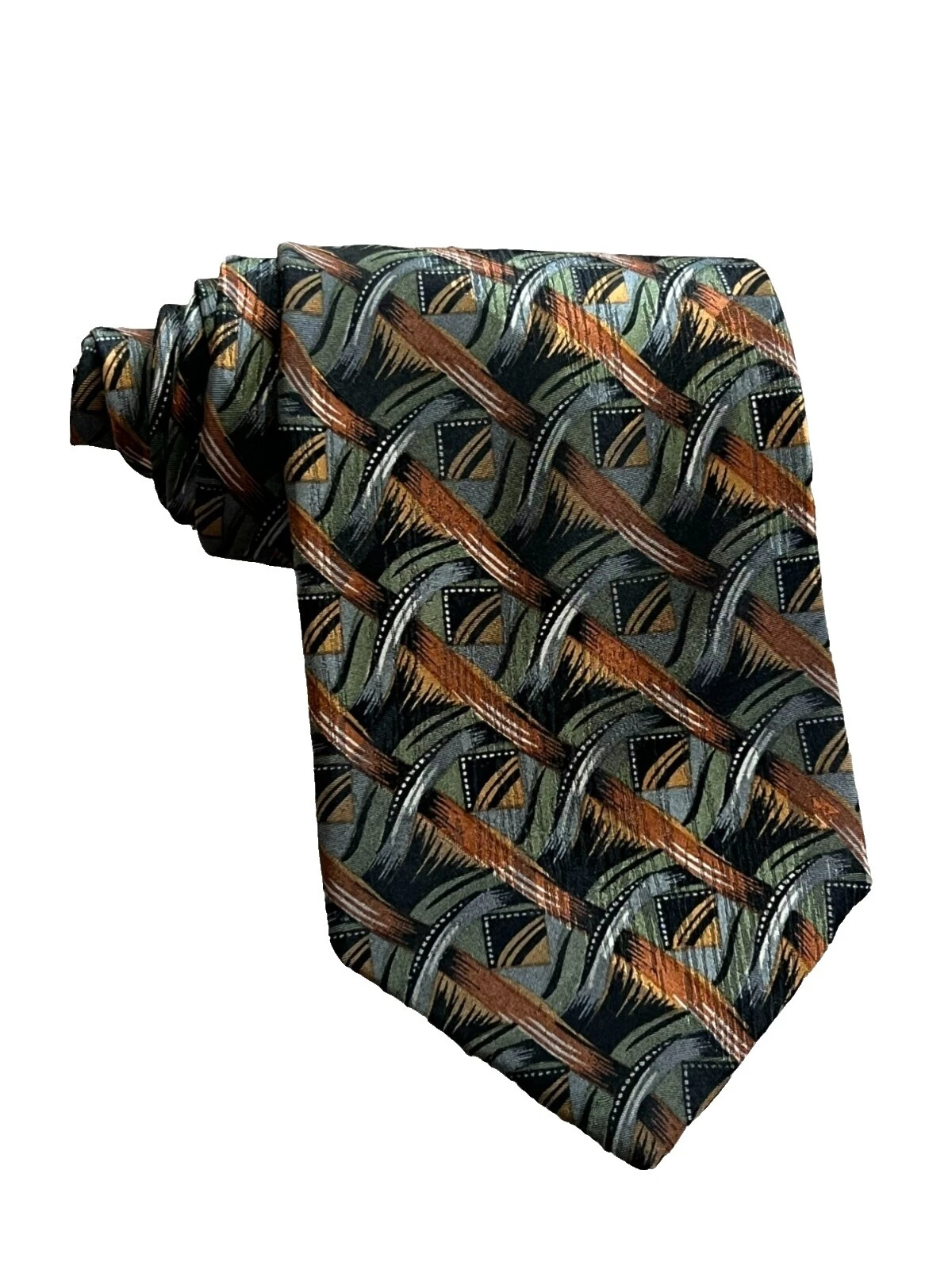 Lazos de Corbata geométrico Woodward para hombres