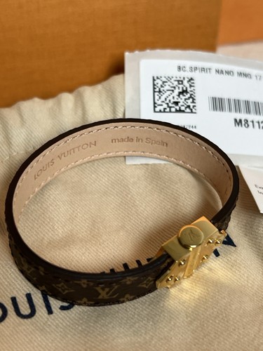 Authentic Louis Vuitton Bracelet Nano Monogram Size 17 - 第 20/20 張圖片